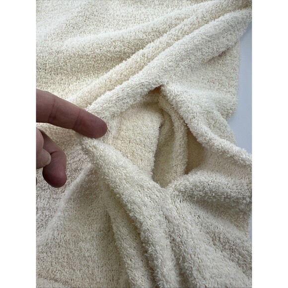 Blue B Collection Hooded Cardigan Sweater Fuzzy Soft Pockets Tan Womens Large - Picture 12 of 14